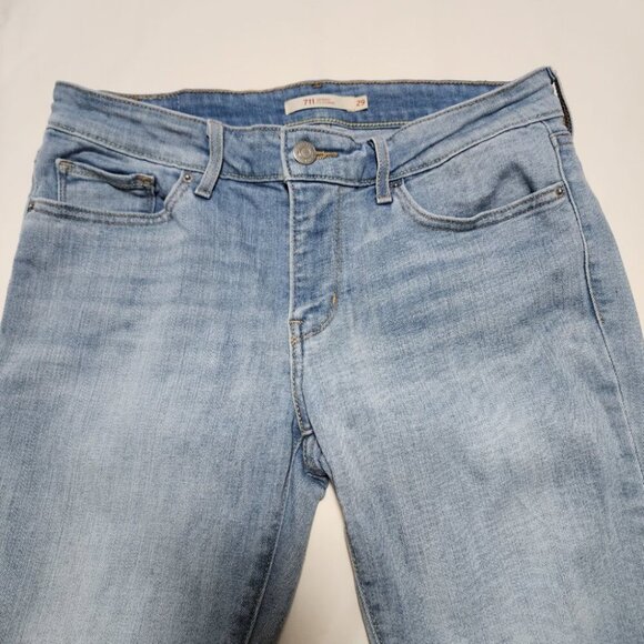 Levi's Light Blue Skinny Jeans for Women - Picture 4 of 6